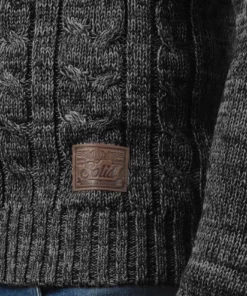 Solid SDPHILEMON - Pullover - Black -Élégance Boutique f15dd4683a214cc9b2ed0ea37794d46b