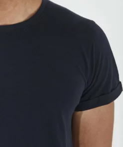 Solid SDLONGO - T-shirt Basique - Blue -Élégance Boutique f21d28f134024a9aa5f1cc38d620b8d6