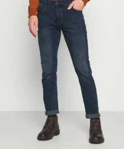 Solid SDTOMY JOY POWEFLEX+ 21105829 - Jean Slim - Dark Blue Denim