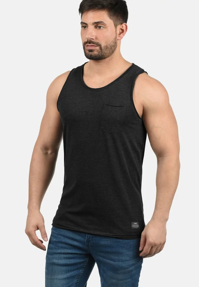 Solid SDANDREW - Débardeur - Dark Grey 1 Solid SDANDREW - Débardeur - Dark Grey