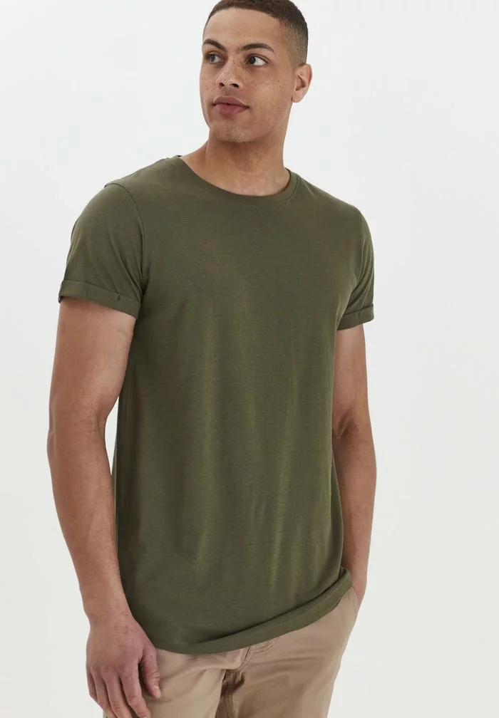 Solid SDLONGO - T-shirt Basique - Ivy Green 1 Solid SDLONGO - T-shirt Basique - Ivy Green
