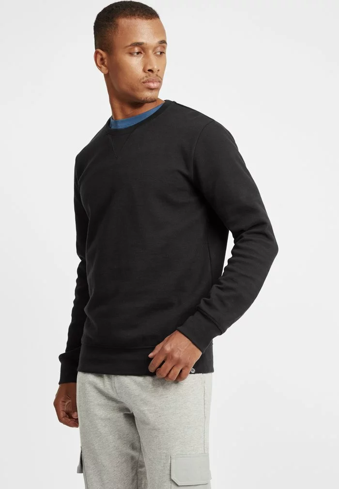 Solid SDTEMET - Sweatshirt - Black 1 Solid SDTEMET - Sweatshirt - Black