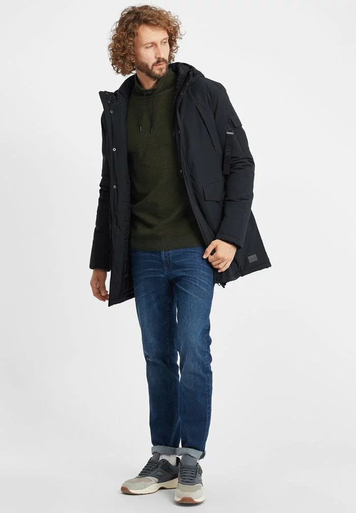 Solid SDMAVER - Parka - Black 2 Solid SDMAVER - Parka - Black – Image 2