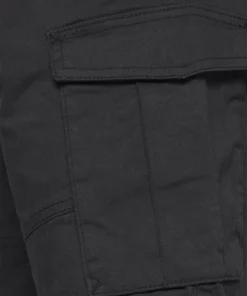 Solid JACK JIM LIGHT CARGO - Short - Black -Élégance Boutique f66c2b54e7d1483caf5313f73a9b4324