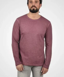 Solid SDCONNER - T-shirt à Manches Longues - Wine Red