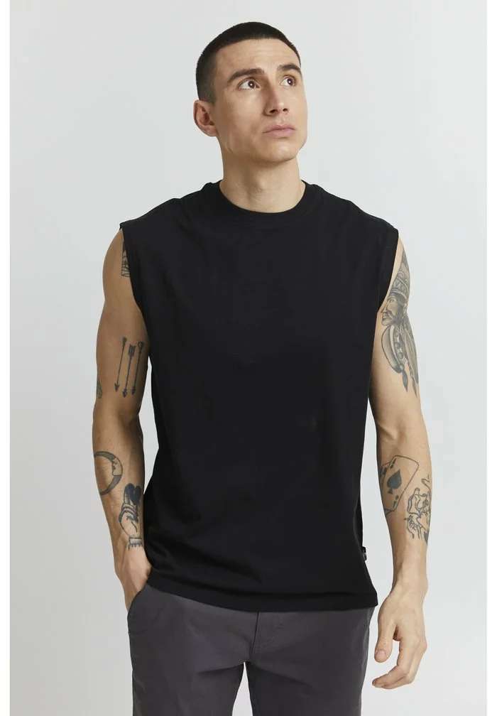 Solid Débardeur - True Black 1 Solid Débardeur - True Black