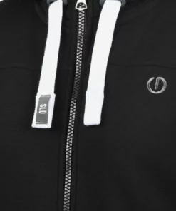 Solid SDBENJAMINZIP - Sweat à Capuche Zippé - Black Pil -Élégance Boutique f70b360f64d245a7ab74b11a1286c71a