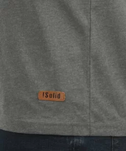Solid VOLKO - T-shirt à Manches Longues - Grey Melange -Élégance Boutique f770c13b790d4624b3d3c6f2acfc05a2