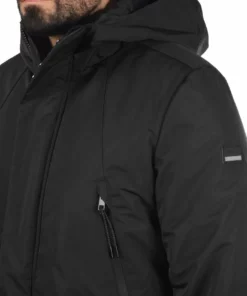 Solid SDRAPHO - Parka - Black -Élégance Boutique f788337f9d90457ea33643b7fcb346e9