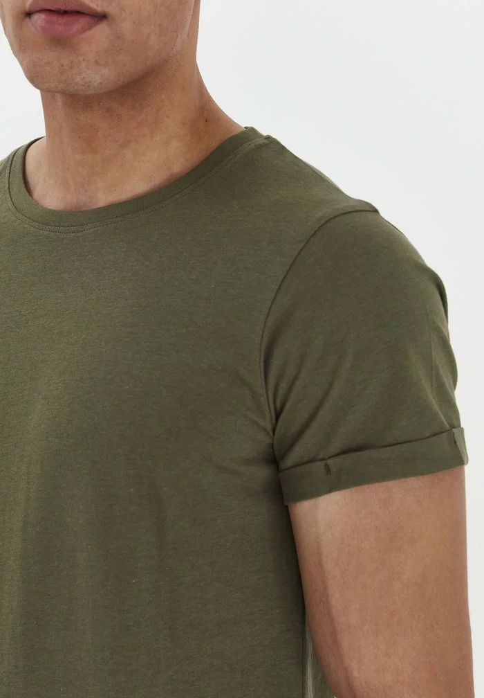 Solid SDLONGO - T-shirt Basique - Ivy Green 4 Solid SDLONGO - T-shirt Basique - Ivy Green – Image 4