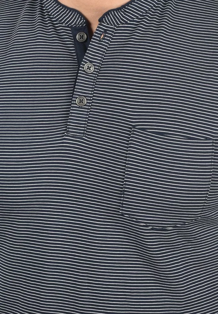 Solid SDALPHIOS - T-shirt à Manches Longues - Insignia Blue Melange 4 Solid SDALPHIOS - T-shirt à Manches Longues - Insignia Blue Melange – Image 4