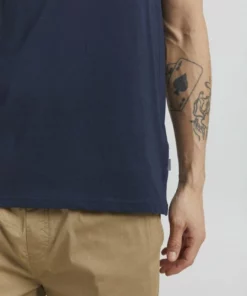 Solid T-shirt Imprimé - Insignia Blue 12 Solid T-shirt Imprimé - Insignia Blue -Élégance Boutique fa5a4388241e45fd80a902e6657aa384