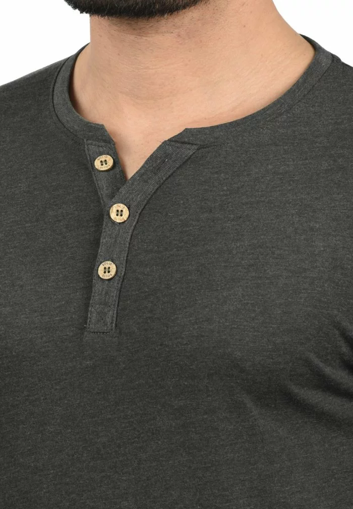 Solid SDVOLKO - T-shirt à Manches Longues - Dark Grey 3 Solid SDVOLKO - T-shirt à Manches Longues - Dark Grey – Image 3