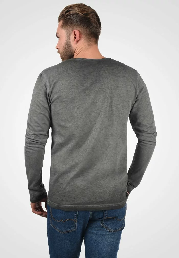 Solid SDCORNELIO - T-shirt à Manches Longues - Dark Grey 3 Solid SDCORNELIO - T-shirt à Manches Longues - Dark Grey – Image 3