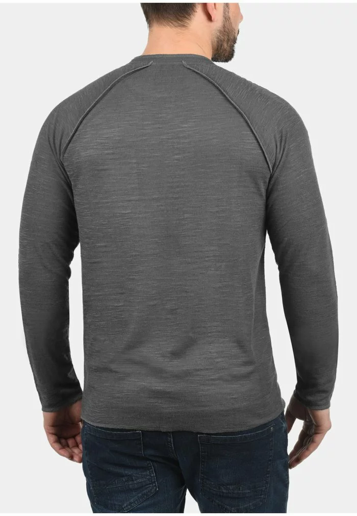 Solid SDDON - Sweatshirt - Dark Grey 2 Solid SDDON - Sweatshirt - Dark Grey – Image 2