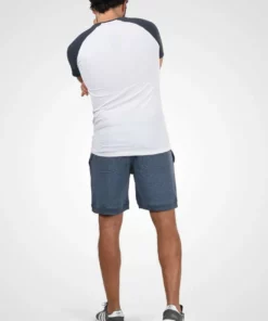 Solid SDBENNSHORTS - Short - Grey/blue -Élégance Boutique fb7fdf424c5445dd9401f25b72194492