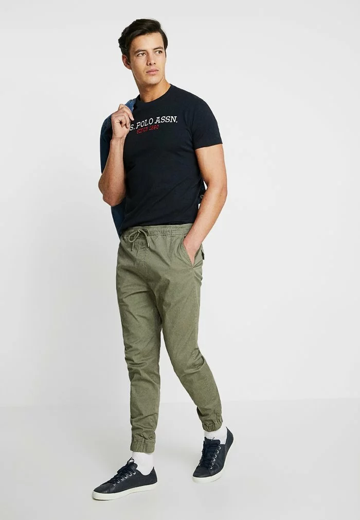 Solid SDSLIM - Pantalon Classique - Dusty Oliv 2 Solid SDSLIM - Pantalon Classique - Dusty Oliv – Image 2