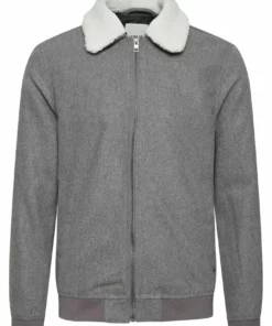 Solid SDLEONEL - Veste Mi-saison - Medium Grey Melange -Élégance Boutique fcd81e2ebd0340e9871e89ff6f9aa87f