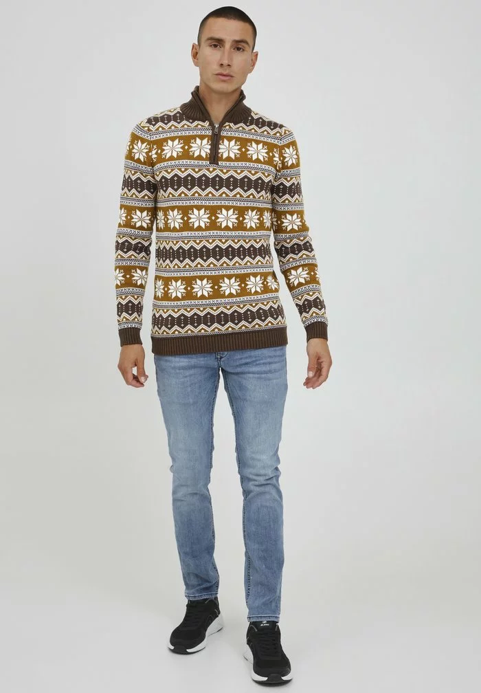 Solid SDWINOLDO - Pullover - Coffee Bean 2 Solid SDWINOLDO - Pullover - Coffee Bean – Image 2