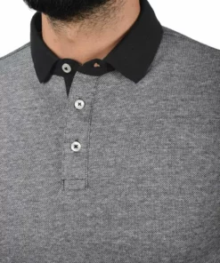 Solid PANOS - Polo - Black Melange -Élégance Boutique fdd7bde721a443ba8cfc1165c3448be1