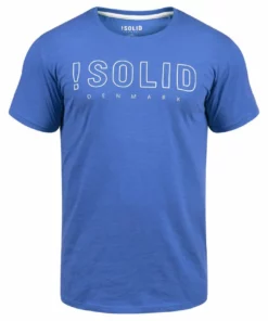 SDSOLIDO - T-shirt Imprimé - Royal Blue -Élégance Boutique fef9b3004dc74db89a2de316d6f1ff70