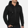 Solid SDBENE - Sweat à Capuche Zippé - Black
