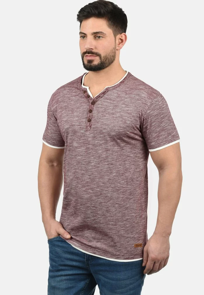 Solid SDDIGOS - T-shirt Imprimé - Wine Red 1 Solid SDDIGOS - T-shirt Imprimé - Wine Red